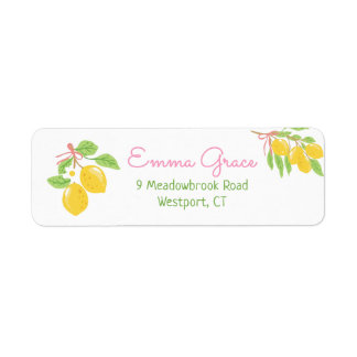 Frische Absolventen-Limonetten-Labels