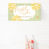 Frische Absolventen Zitrone Gingaham  Banner (InSitu)