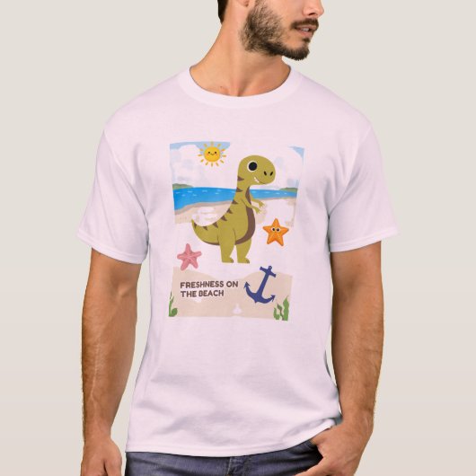 Frische Am Strand T-Shirt (Vorderseite)
