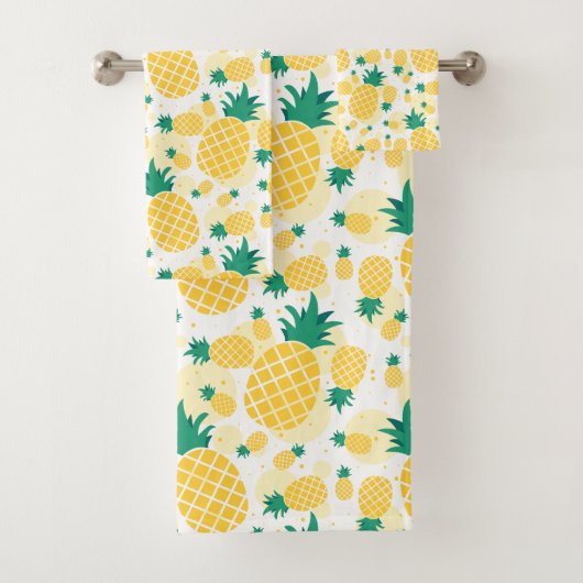 Frische Ananas Badezimmer Handtuch Set (Insitu)
