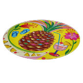 Frische Ananas Sommerfarben Schneidebrett (Ecke)
