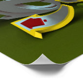 "FRISCHE" Angabe Poster (Ecke)