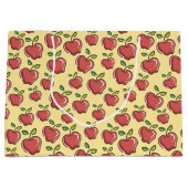 Frische Äpfel Große Geschenktasche Große Geschenktüte (Vorderseite)