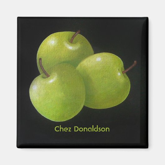 Frische Apfel Magnet (Vorne)