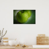 Frische Äpfel Poster (Küche)