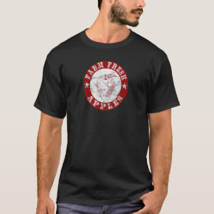 Frische Äpfel, Vintag T-Shirt