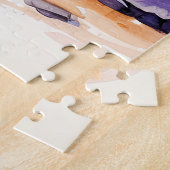 Frische Aster-Blumen-Illustration Puzzle (Seite)