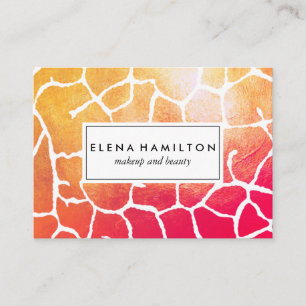 Frische Augen Fangmuster Visitenkarte