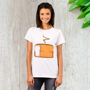 Frische Backwaren Brotlaib Warme Bäckerei T-Shirt