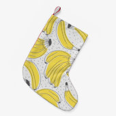 Frische Bananen handgezeichneter Hintergrund. Dood Kleiner Weihnachtsstrumpf (Vorderansicht (hängend))