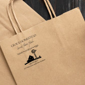 Frische Bauern Gummistempel