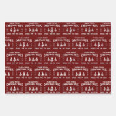 FRISCHE BAUMÄNGEL GESCHENKPAPIER SET (Vorderseite 2)