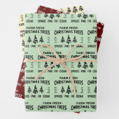 FRISCHE BAUMÄNGEL GESCHENKPAPIER SET (Beispiel)