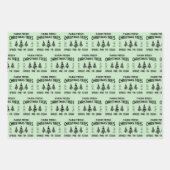 FRISCHE BAUMÄNGEL GESCHENKPAPIER SET (Vorderseite)