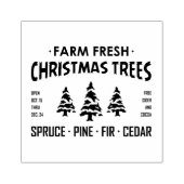 FRISCHE BAUMÄNGEL GUMMISTEMPEL (Prägung)