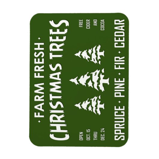 FRISCHE BAUMÄNGEL MAGNET (Vertikal)