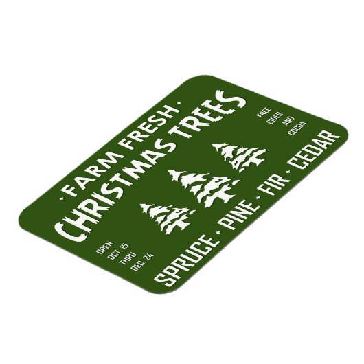 FRISCHE BAUMÄNGEL MAGNET (Linke Seite)