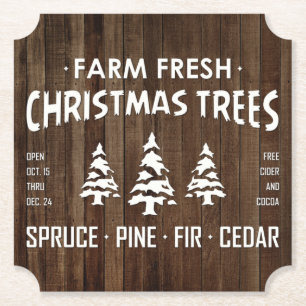 FRISCHE BAUMÄNGEL UNTERSETZER