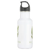 FRISCHE BAY BLÄTTER 18oz Wasserflasche (Rückseite)