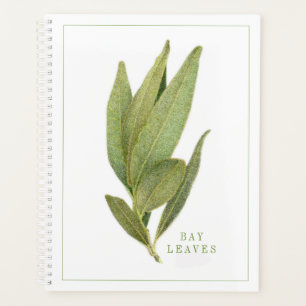 FRISCHE BAY BLÄTTER 8.5x11 Planer / Kalender