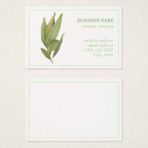 FRISCHE BAY BLÄTTER Euro Business Card