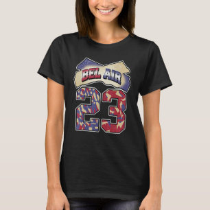 Frische Bel Air Nummer 23 V3 Fade Carbon 700s Pass T-Shirt