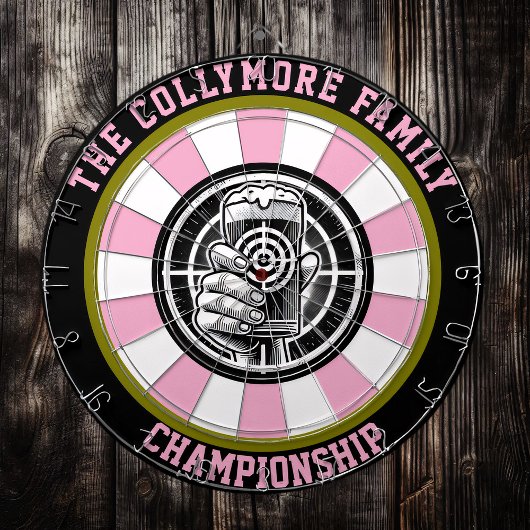 Frische Bier Ziel Lodge Art Dartscheibe