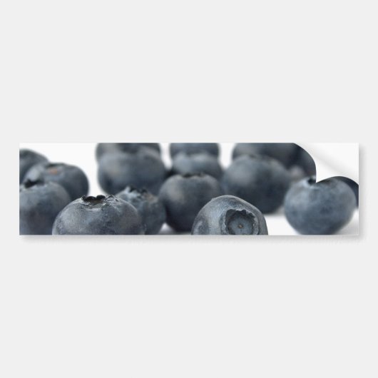 Frische Blaubeeren Autoaufkleber (Vorne)