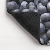 Frische Blaubeeren Mousepad (Ecke)