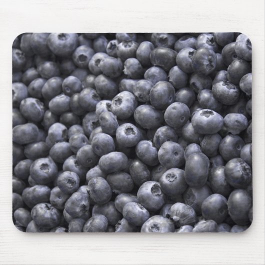 Frische Blaubeeren Mousepad (Vorne)
