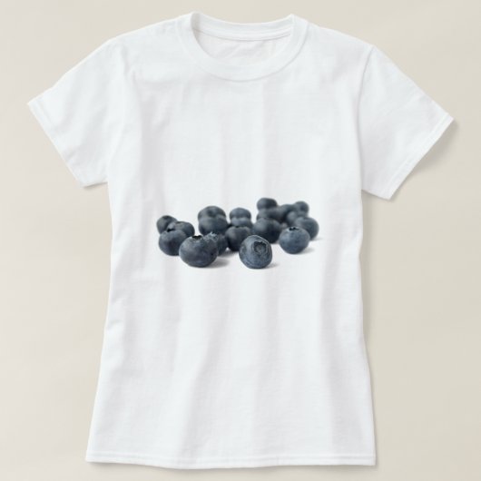 Frische Blaubeeren T-Shirt (Design vorne)