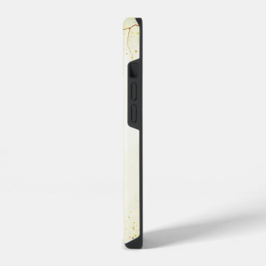 Frische Blume für Wasserfarben iPhone Hülle (Linke Seite)