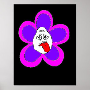 frische Blume - Kunstposter Poster
