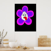 frische Blume - Kunstposter Poster (Küche)