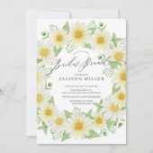 Frische Blumen Bridal Brunch Einladung (Vorderseite)