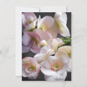 Frische Blumen- & Chalkboard Bridal Dusche Einladu Einladung (Rückseite)