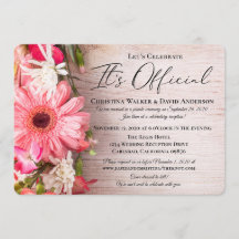 Frische Blumen Floristik Offizielle Hochzeit