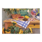 Frische Blumen I Kissenbezug (Rückseite-Rechts)