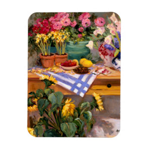 Frische Blumen I Magnet