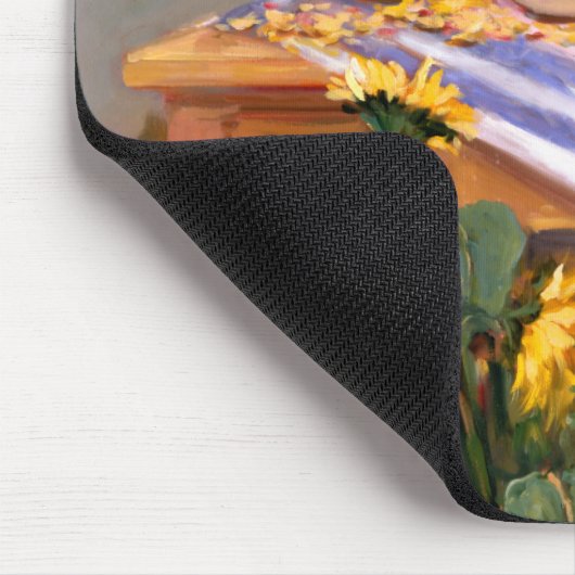 Frische Blumen I Mousepad (Ecke)