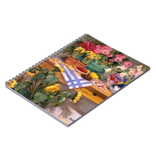 Frische Blumen I Notizblock (Linke Seite)