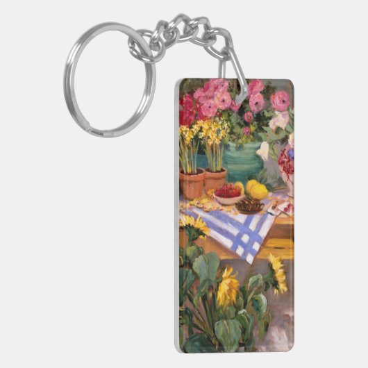 Frische Blumen I Schlüsselanhänger (Vorderseite links)
