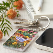 Frische Blumen I Schlüsselanhänger (Vorderseite rechts)