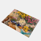 Frische Blumen II Fußmatte (Schrägansicht)