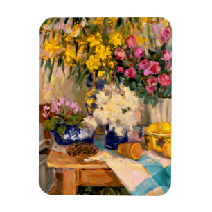 Frische Blumen II Magnet