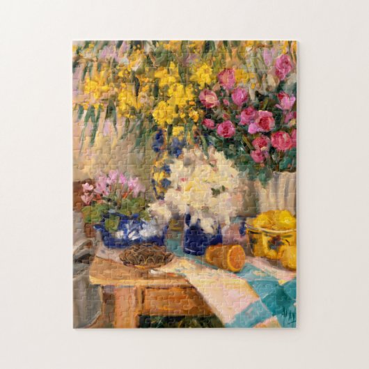 Frische Blumen II Puzzle (Vertikal)