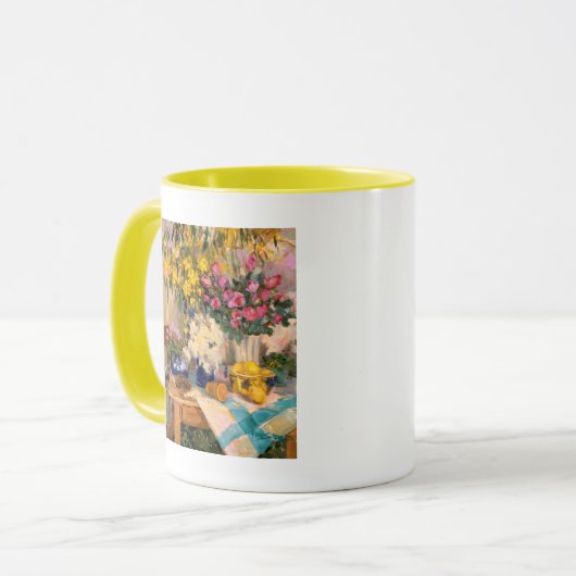 Frische Blumen II Tasse (Vorderseite Links)