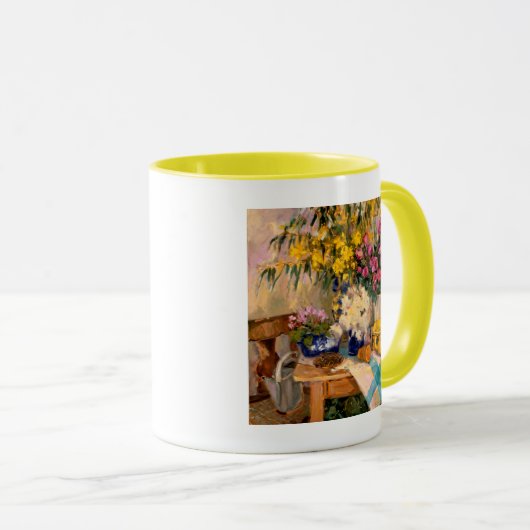Frische Blumen II Tasse (VorderseiteRechts)