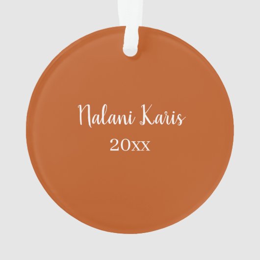 Frische Blumenzucht und Personalisiertes Foto Ornament (Rückseite)