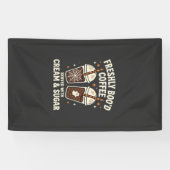 Frische Blut Halloween-Kaffee Banner (Horizontal)